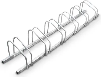 Produktbild von Bituxx 6er Fahrradständer Silber MS-16136