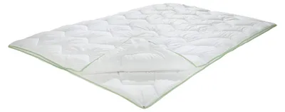 Produktbild von Vier-Jahreszeiten-Bett Inn, Bettdecke Seersucker weiß 135x200 cm - Variable Wärmestufe, Feuchtigkeitsabtransport, anschmiegsam, pflegeleicht