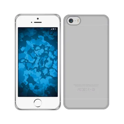 Produktbild von PhoneNatic Case kompatibel mit Apple iPhone 6 Plus / 6s Plus - Crystal Clear Silikon Hülle transparent + 2 Schutzfolien