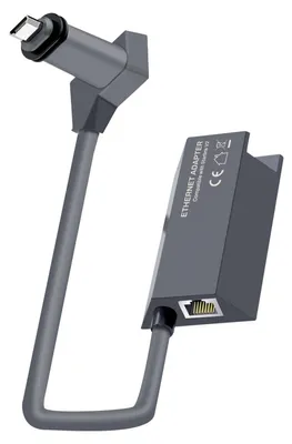 Produktbild von Ethernet Adapter für Starlink V2 / Actuated Gen 2 – Gigabit RJ45 Adapter für stabile Netzwerkanbindung