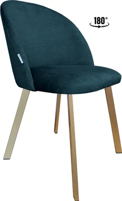 Obrázok produktu pre Otočná stolička Colin 180°, zlatá podnož Vogue 13
