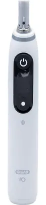 Produktbild von Oral-B iO Series 8N, Erwachsener, Vibrierende Zahnbürste, Tägliche Pflege, Zahnfleischpflege, Intensiv, Sensibel, Super sensitive, Whitening, Weiß, 2 min, Weiß