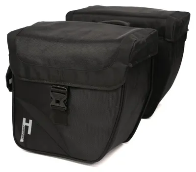 Produktbild von Haberland Doppeltasche 31l Carry On schwarz - geräumige Fahrradtasche für All...