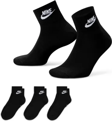 Image de Nike EVERYDAY ESSENTIAL (3 PAIRES) NOIR XL