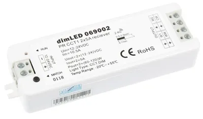 Obrázek produktu pro T-LED DimLED přijímač pro CCT LED pásky 069002