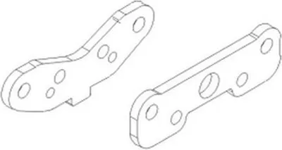 Produktbild von Krick Querlenkerstiftehalteplatten Satz