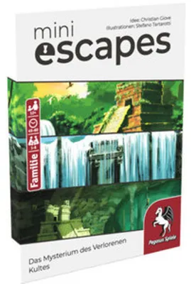 Obrázek produktu pro Pegasus MiniEscapes, Stolní hra, Rodinný, 12 rok/roky, 40 min, 60 min, Rodinná hra