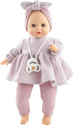 Image de Paola Reina Bébé poupée Sonia rose avec mécanisme 36cm Poupées Jouets