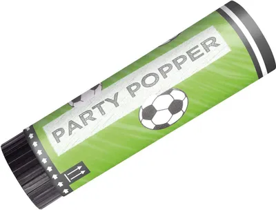 Produktbild von 2 Fußball Kicker Party Konfettikanonen