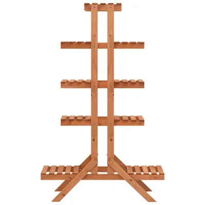 Zdjęcie produktu dla vidaXL Stojak na kwiaty 83x25x132 cm lite drewno jodłowe
