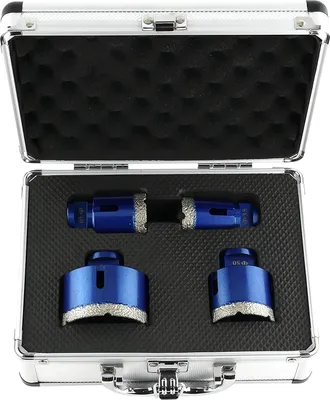Obrázek produktu pro PRODIAMANT Diamantová sada vrtáků do dlaždic 35, 40, 50, 68 mm x M14 pro dlaždice /