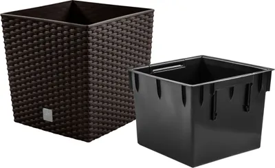 Produktbild von RATO niedriger DRTS400L Blumentopf mit Einsatz | Umbra