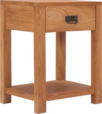 Obrázok produktu pre Maison Exclusive – Nočný stolík 35 x 35 x 50 cm z masívneho teakového dreva
