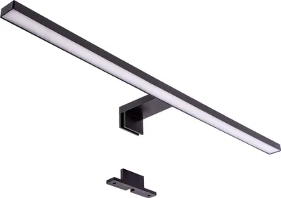 Produktbild von LED Bad Spiegelleuchte MK-BAD 60cm BK Eckig, 8W, Neutralweiß 4000K