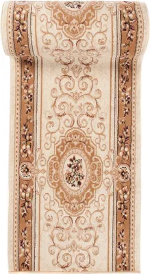 Produktbild von Teppichläufer Läufer Orient Orientalisch Muster, f744a-cream, Creme, 90 x 100 cm