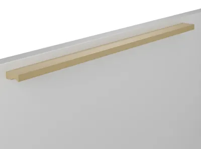 Immagine prodotto di Maniglia per mobili in zamak, distanza tra i fori di 320 mm, finitura in ottone galvanizzato