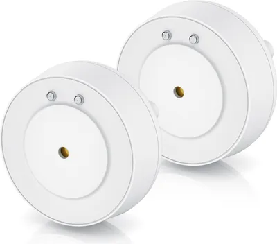 Produktbild von BEARWARE 2x Wassermelder, batteriebetrieben, Wasseralarm Melder warnt bei Wasserschäden, Wassersensor, IP66, Mini-Wasserdetektor, 110 dB lauter Alarm