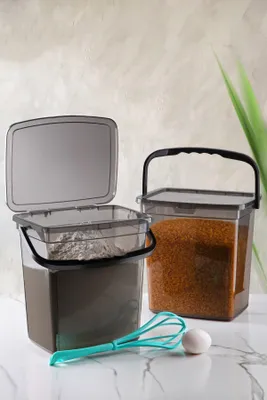 Obrázok produktu pre Hermia Concept, MCH09020, Úložné boxy, Súprava úložných boxov (2 kusy), Viacfarebný, Plast, 24 x 25 x 17,5 cm