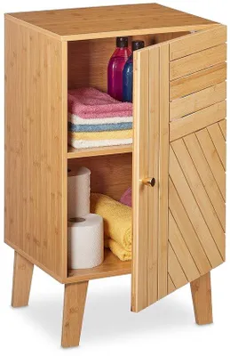 Image de Commode en bambou - grand espace de rangement - 1 pièce - bambou