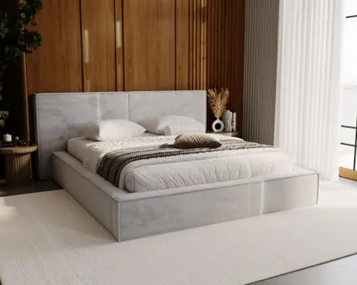 Obrázok produktu pre Jednolôžková čalúnená posteľ 120x200 TELMA - šedá