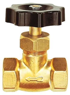 Produktbild von Riegler Nadelventil, Messing, mit Feinregulierung, G 1/2 IG, DN 4