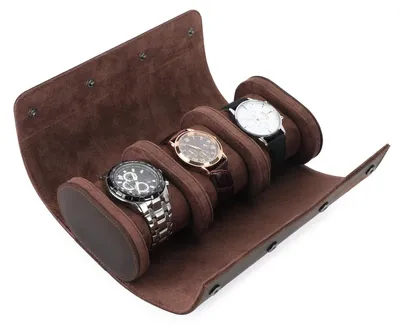 Productafbeelding van Reisdoos voor horloges met 3 compartimenten