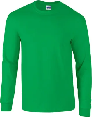 Produktbild von Gildan 2400 | Ultra Baumwolle Long Sleeve Herren T-Shirt - Farbe: Irish Green - Größe: L