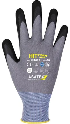 Produktbild von ASATEX Feinstrickhandschuh HIT099 grau 7
