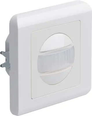 Immagine prodotto di Rilevatore di movimento Oktaplex sensore a infrarossi da incasso 160° bianco con sensore da interno a pulsante