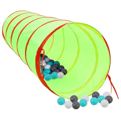 Immagine prodotto di Tunnel da Gioco per Bambini 250 Palline Verde 175 cm Poliestere