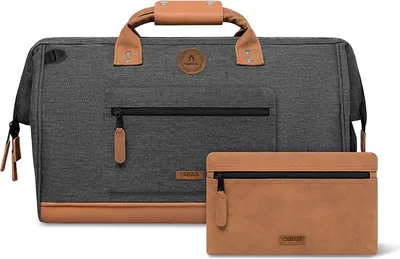 Produktbild von CABAIA Reisetasche mit Laptopfach Adventurer Essentials Duffle Bag London dunkelgrau
