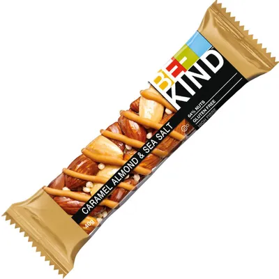 Immagine prodotto di BE KIND Barretta al caramello, mandorle emarino senza glutine 40g