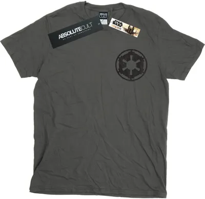 Produktbild von Star Wars - "The Mandalorian Galactic Empire" T-Shirt für Damen BI45553 (XXL) (Holzkohle)