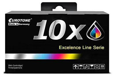 Eurotone 10x Tonerkartusche kompatibel mit Epson 16XL + T1636 – Produktansicht 1