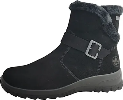 Image de Rieker Femmes Bottines Fermeture éclair Noir Loisirs, Taille:42 EU