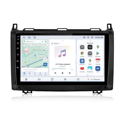 Zdjęcie produktu dla 8+256G 9"Android 15 Radio samochodowe CarPlay dla Mercedes-Benz W169 W245 W639 Vito W906 Sprinter Viano VW Crafter GPS Navi WIFI 4G BT DAB+ SWC 8-rdzeniowy