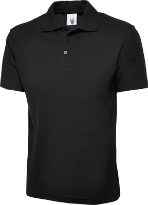 Produktbild von Uneek Poloshirt UC101 schwarz 6XL SUPER QUALITÄT