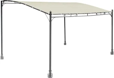 Produktbild von Wandpergola aus Eisen 3x4 m für den Außenbereich Kansas
