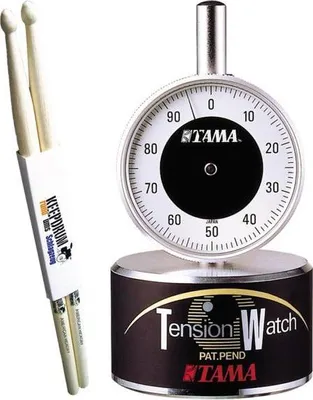 Image de Accordeur Tama TW100 Tension Watch avec baguettes de batterie