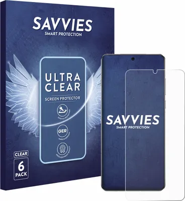Produktbild von 6x Für OnePlus 13 Schutzfolie Savvies Displayschutz Display Schutz Folie Klar Transparent