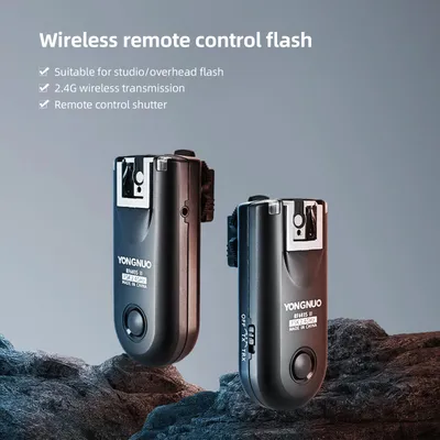 Obrázek produktu pro YONGNUO RF603II S2 bezdrátový vysílač blesku 2,4 GHz, 16 kanálů, dosah 100 m, náhrada pro Sony A9/A71II/A7R3/A7M3/A7S3/A7/A7R2/A7M