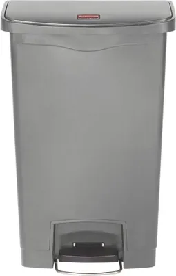 Produktbild von Rubbermaid 1883602, 49 l, Rechteckig, Kunststoff, Harz, Grau, Terrasse, Kunststoff