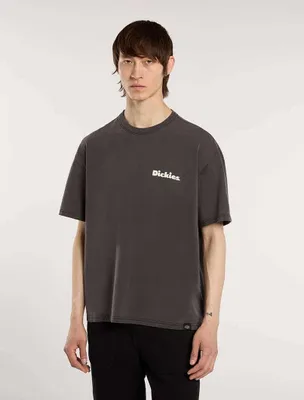 Produktbild von Dickies Herren T-Shirt Slayden Garment Dye blue S