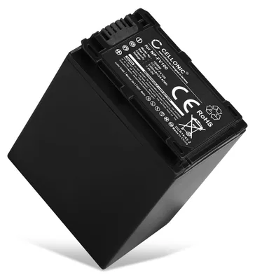 Image de CELLONIC 1x Batterie pour Appareil photo Compatible avec Sony FDR-AX33, HDR-CX250, HDR-CX270, NP-FV70 - (3300mAh, 7.4V)