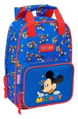 Produktbild von Safta Mickey Mouse 4.50l 20x28x8 Cm Rucksack Blau  Kinder Blau One Size