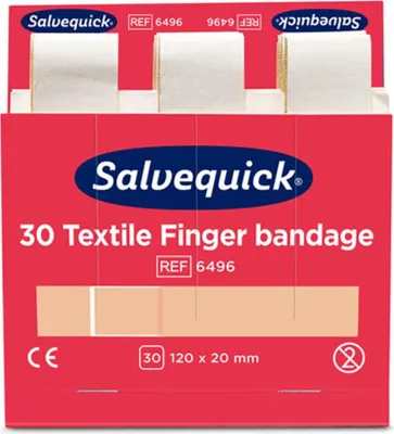 Produktbild von Salvequick Nachfüller 1x30 Pflaster, elastisch