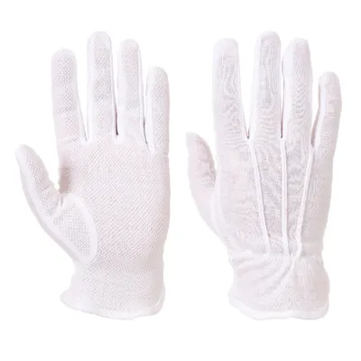 Image de Portwest A080 Microdot-Handschuh (600 Paires) Blanc Gr. XL