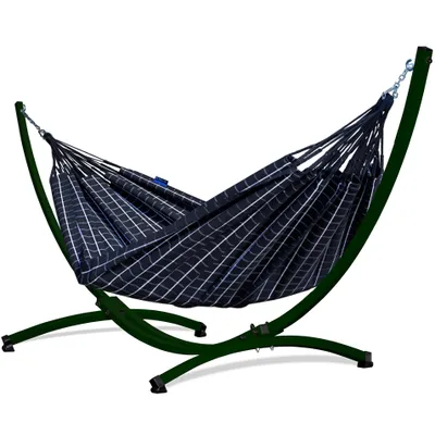Immagine prodotto di Amaca Potenza con telaio Per due persone Amaca 220x160 cm I Telaio 220kg