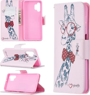 Produktbild von König Design Hülle kompatibel mit Samsung Galaxy A32 5G Kunstleder Handyhülle - Handy Case Weiß