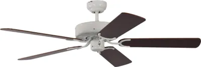 Immagine prodotto di Ventilatore da soffitto Potkuri Bianco / Acagiù 132 cm con catenella
